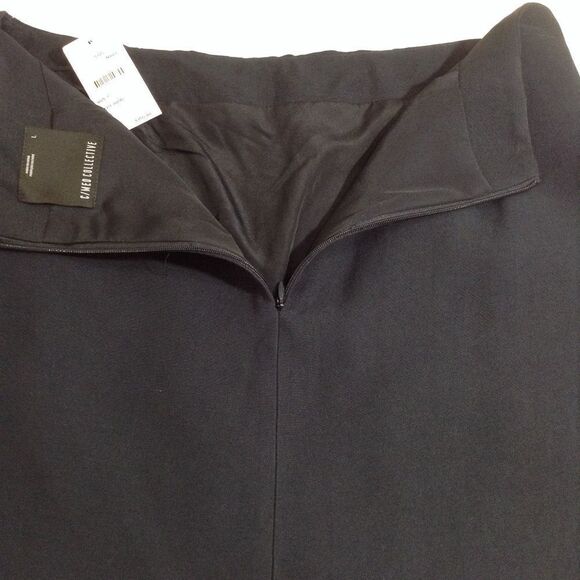 C/MEO Collective Navy Blue Robertson Mini Skirt New Size Large - Picture 4 of 7